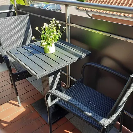 Apartment Balkonwohnung Seestern